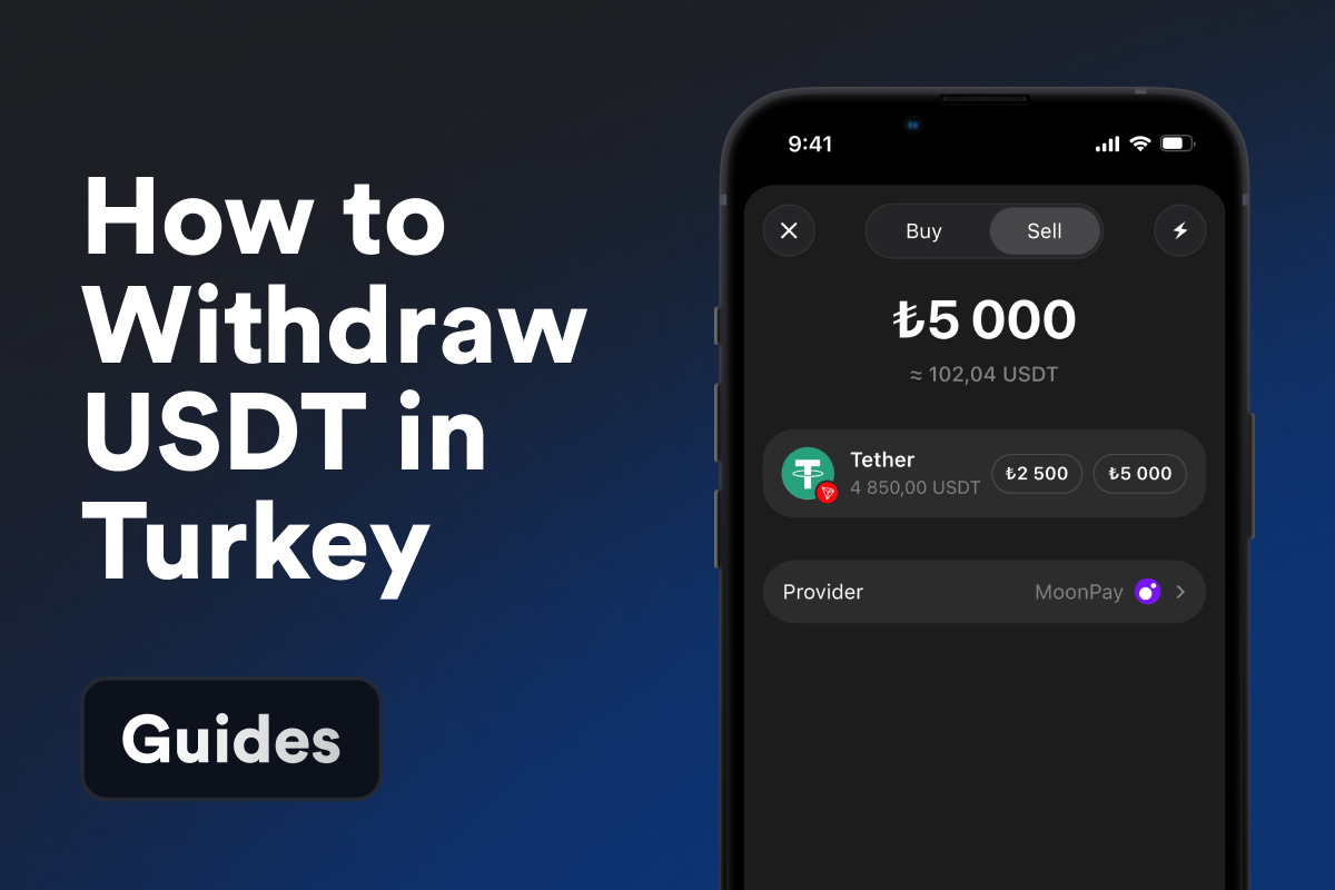 Cómo retirar USDT en Turquía: cuenta bancaria, tarjeta de débito o efectivo