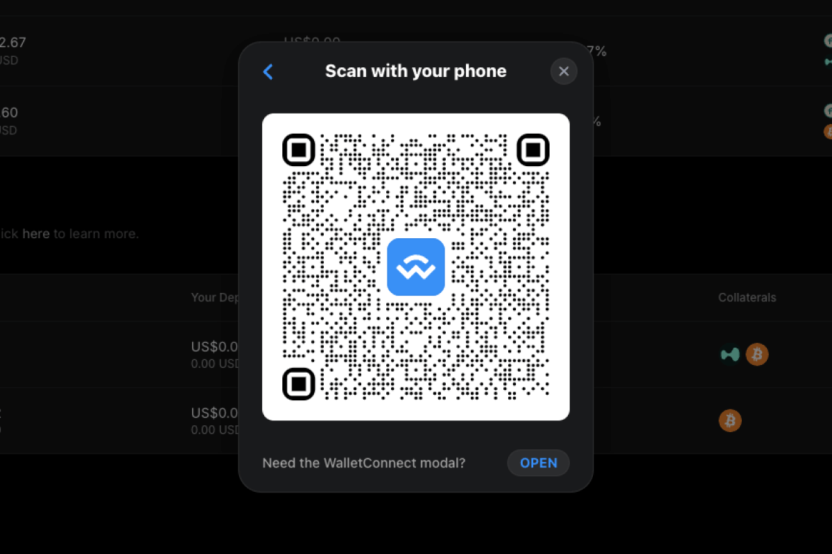 Wallet Connect Modal