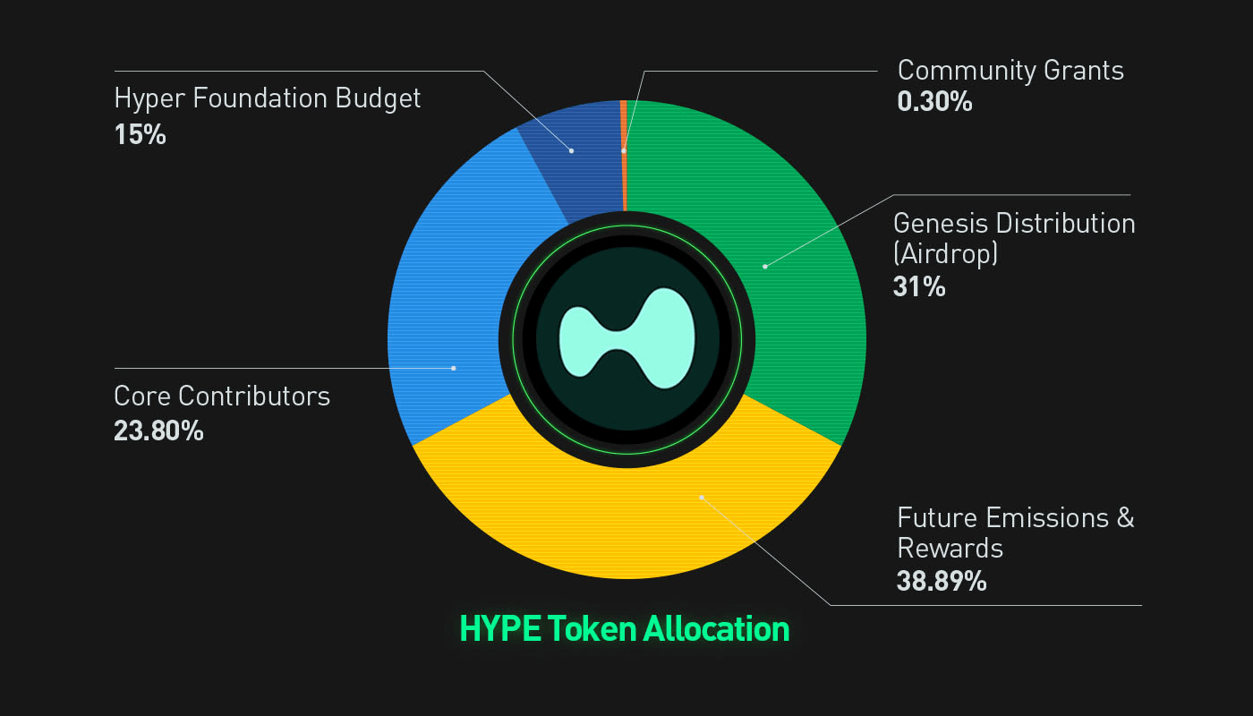 HYPE Token Allocation