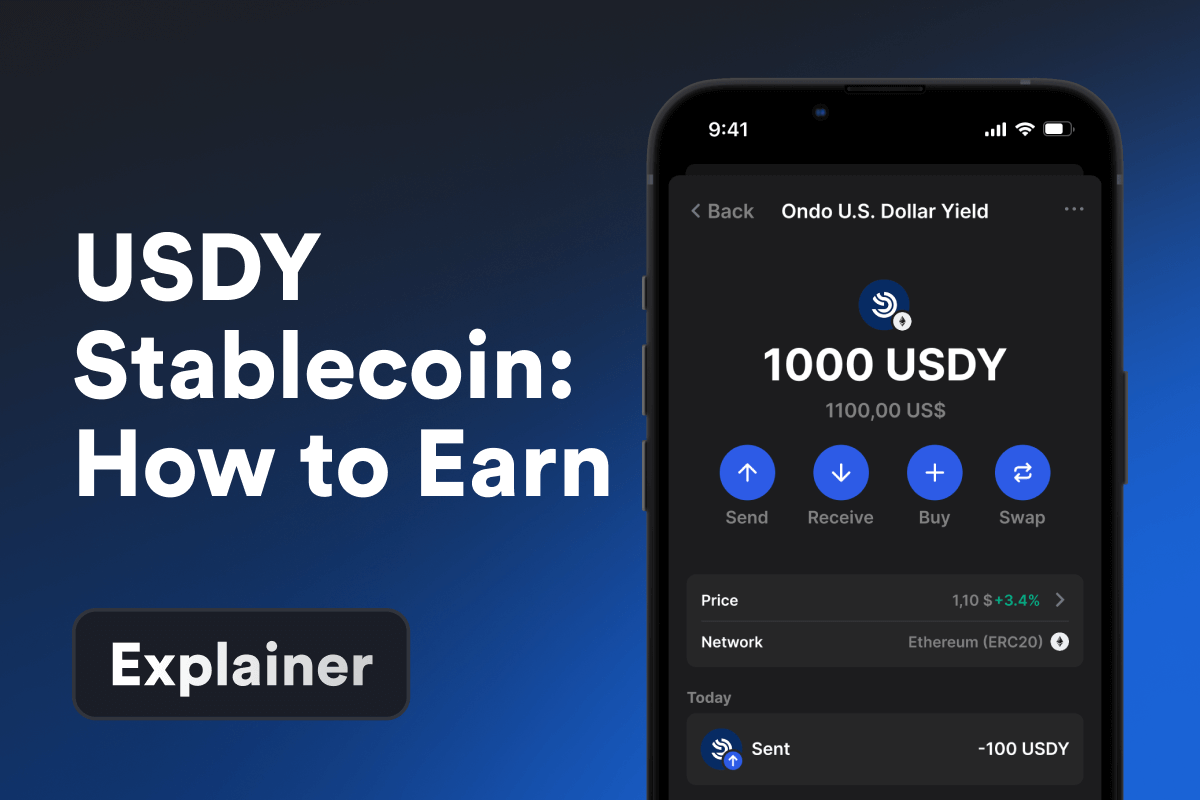 What Is USDY Stablecoin and How Can You Earn With It?