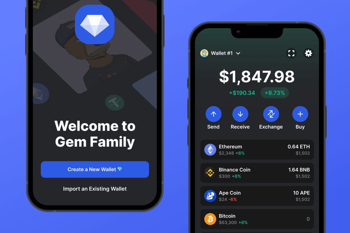 Gem Wallet Onboarding