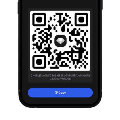 Receive Bitcoin, Ethereum and other cryptocurrencies in Gem Wallet