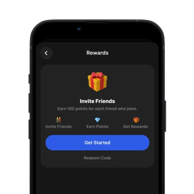 Create referral code to invite friends