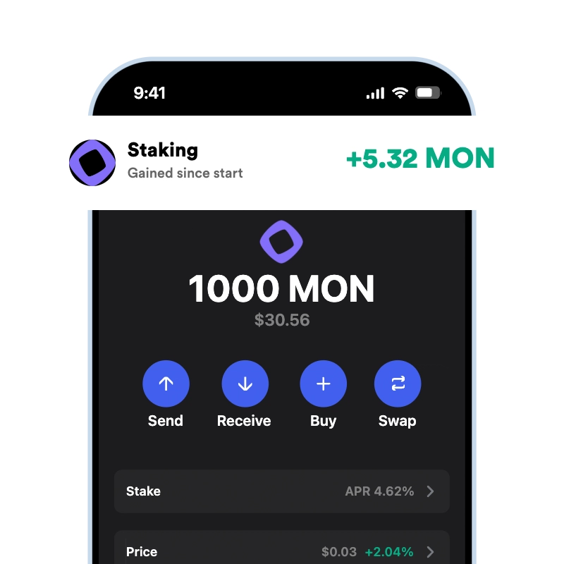 Gem Wallet stake crypto