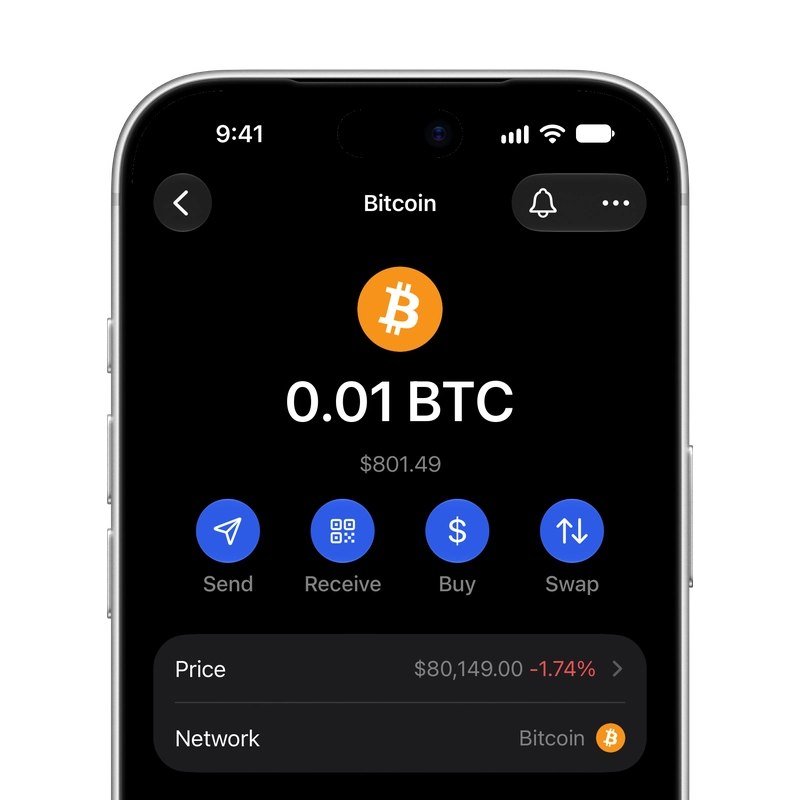 Otwórz BTC w Gem Wallet - Gem Wallet