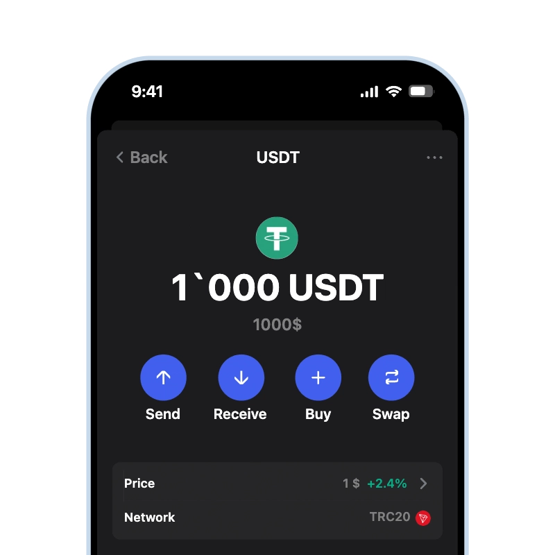 USDT wallet