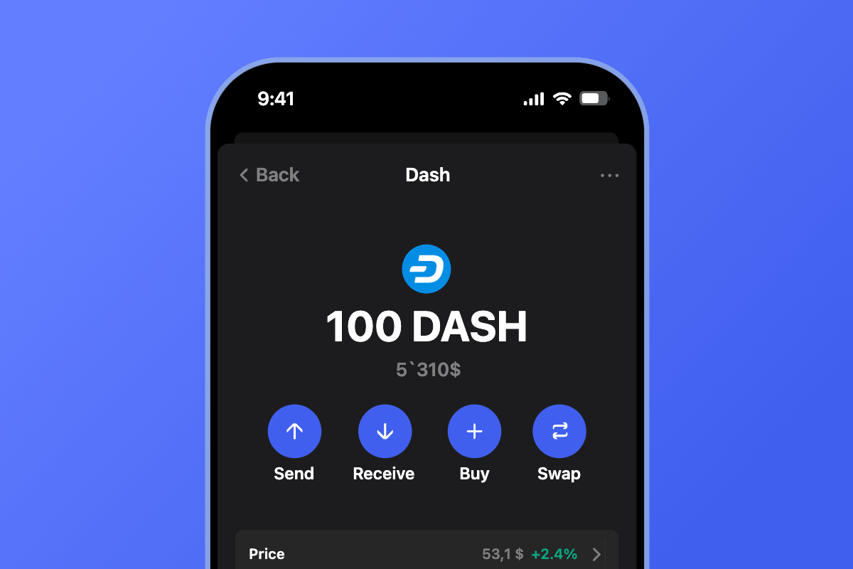 Dash Peněženka