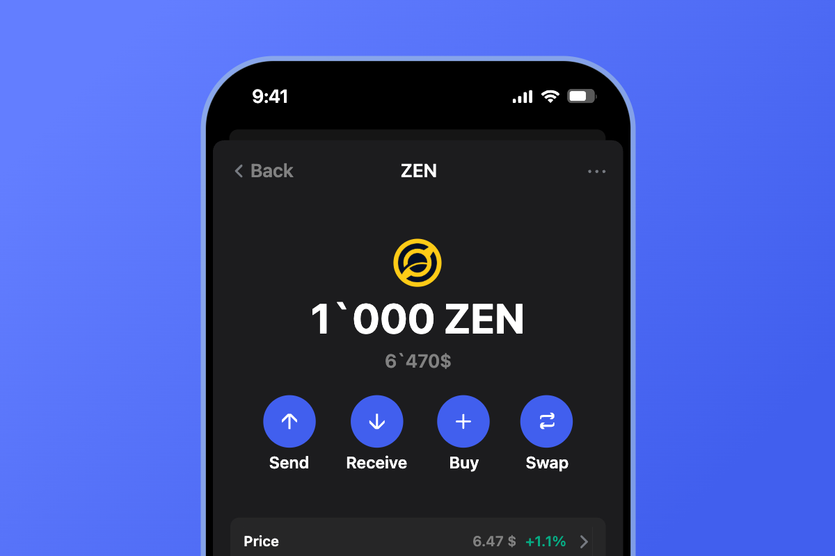 Horizen (ZEN) Cüzdan