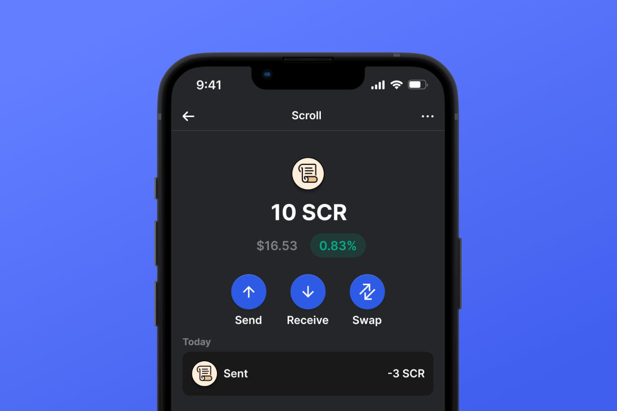 Scroll Wallet