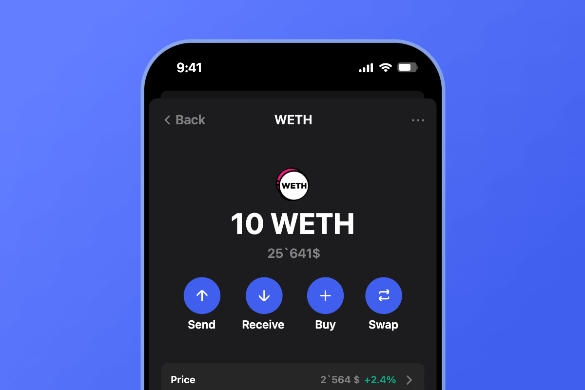 WETH Кошелек