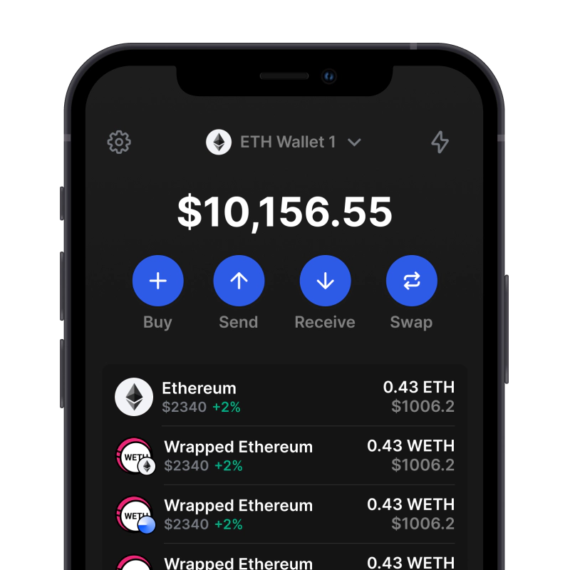 Wrapped Ethereum Wallet